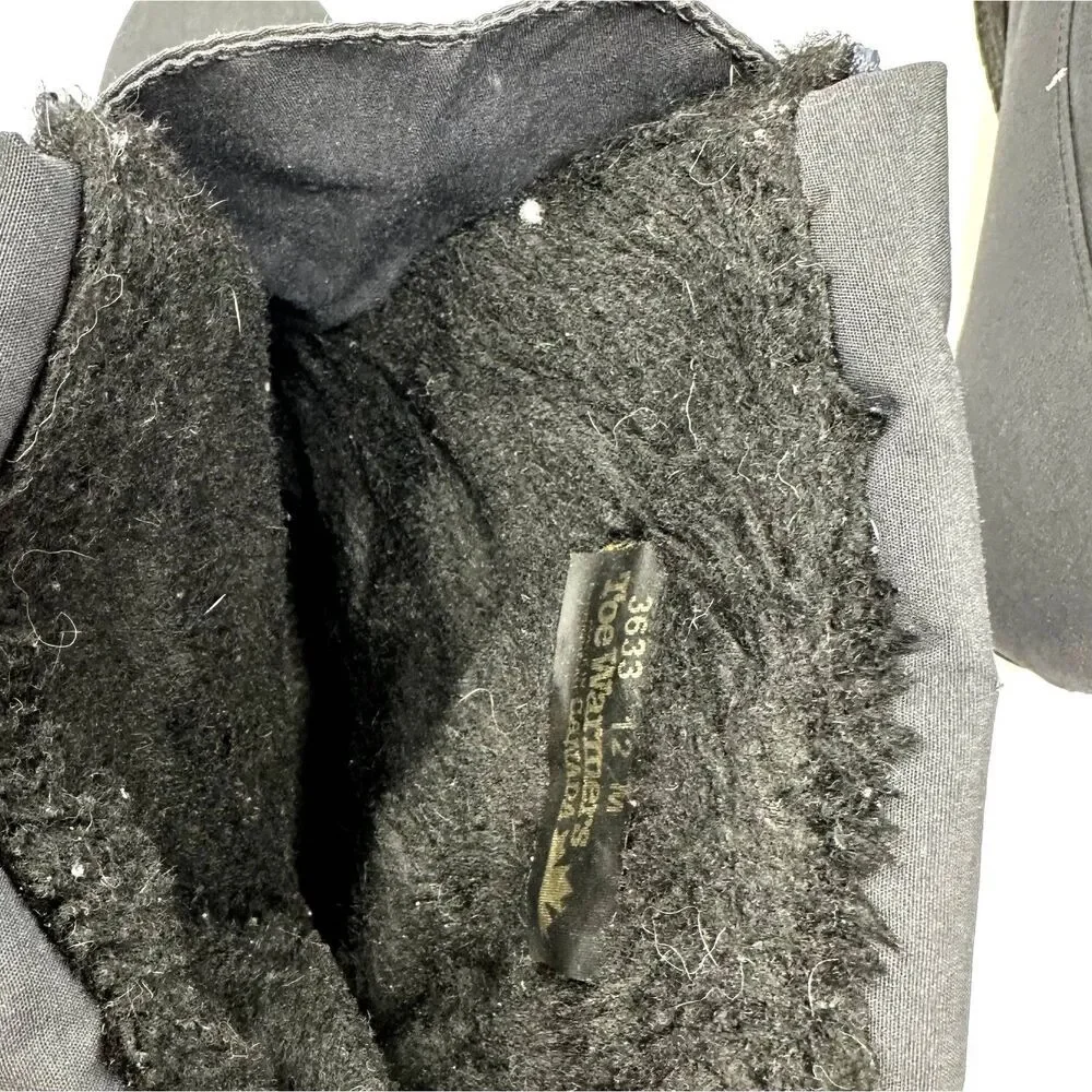 Toe Warmers of‎ Canada Womens Nylon Fur Lined Waterproof Boots Size 12M